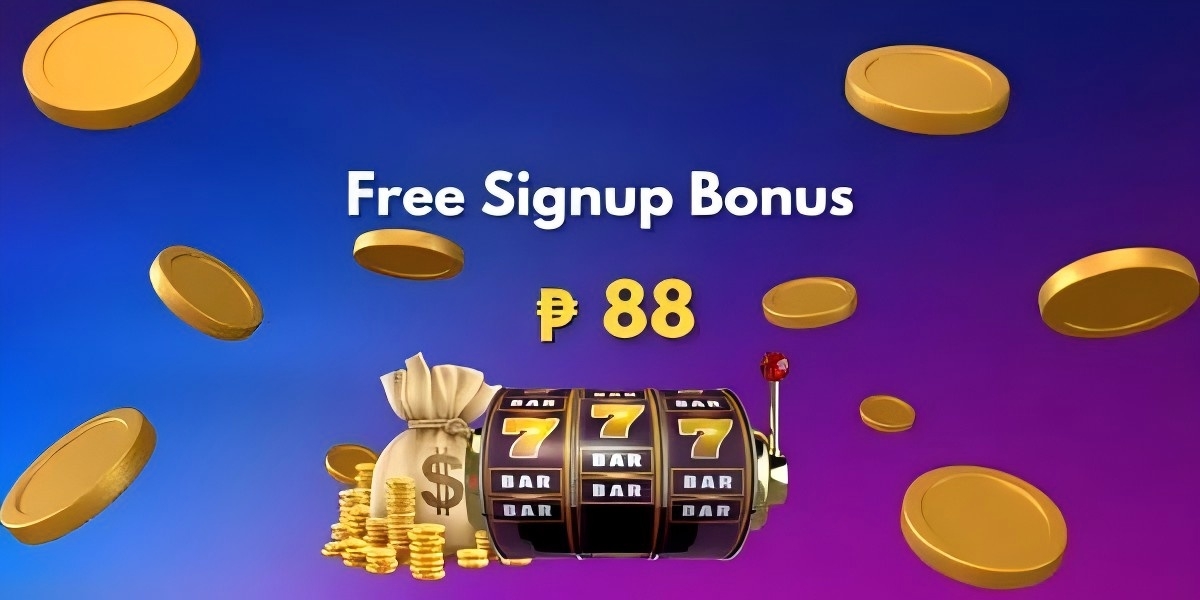 Promotional banner with golden coins and casino game characters