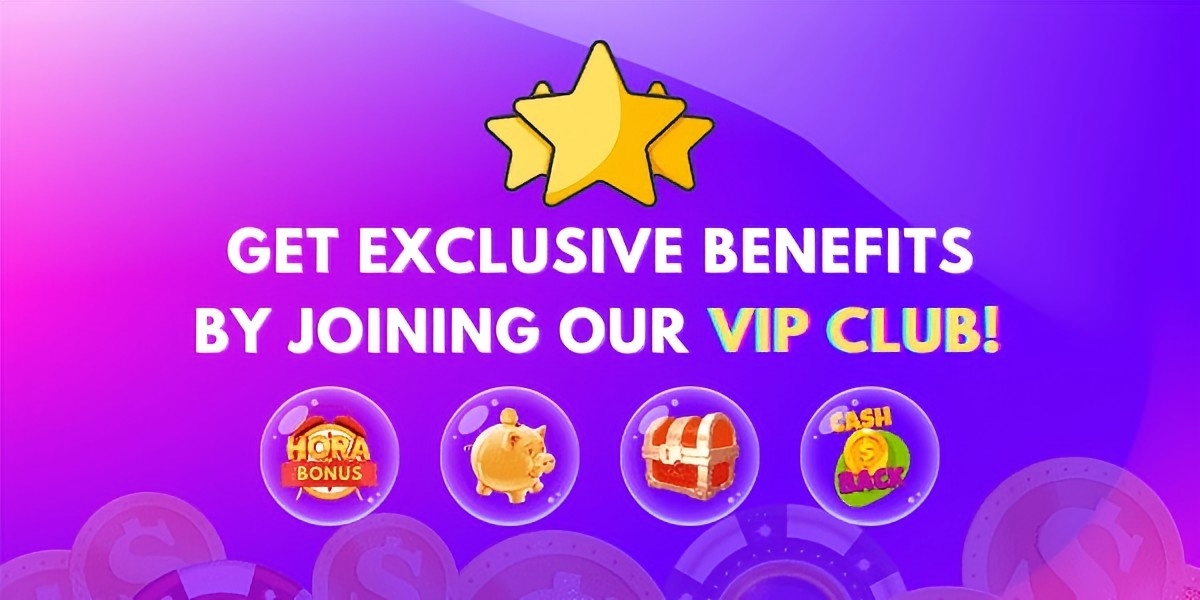 Promotional banner showing slot reels and bonus taglines