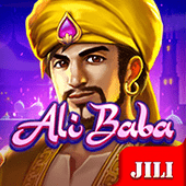 Ali Baba tile with desert raider art