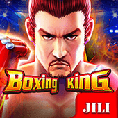 Boxing King slot tile with boxer artwork