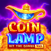 Coin Lamp slot tile with glowing lamp