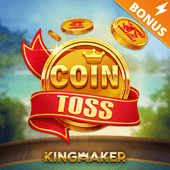 Coin Toss tile with flipping coin