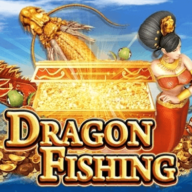 Dragon Fishing tile with sea dragon