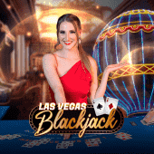 Las Vegas Blackjack tile with chips