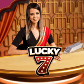 Lucky 7 tile with numbered wheel