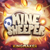 Minesweeper tile with mine grid