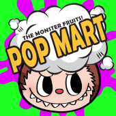 Popmart slot tile with toy figures