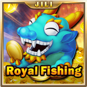 Royal Fishing tile with crown fish