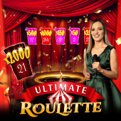 Ultimate Roulette tile with spinning wheel
